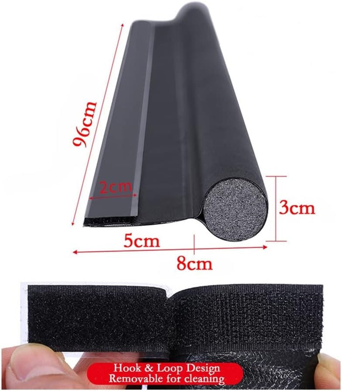 Justerbar dörrdragstoppare | Underdörrs tätning mot drag & damm