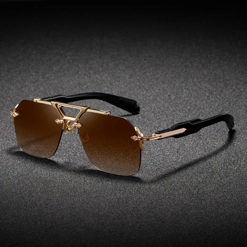 Aviator Zonnebril - UV400 Bescherming - Lichtgewicht Metalen Lijst