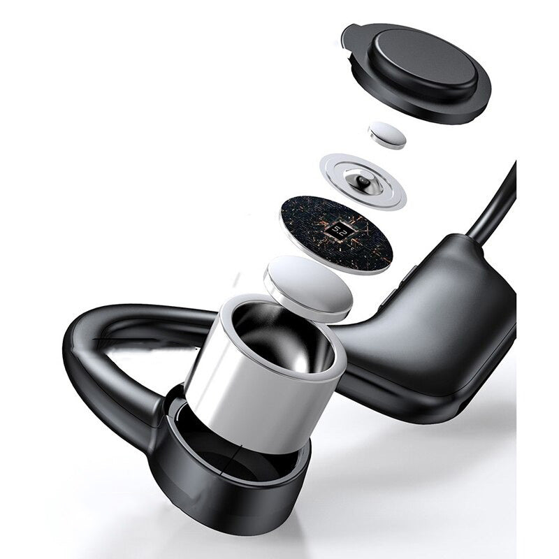 Auriculares Inalámbricos con Guía Ósea | Auriculares Abiertos para Deporte y Entrenamiento