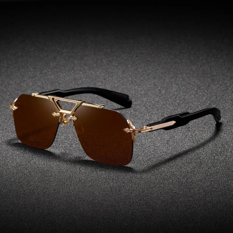 Aviator Zonnebril - UV400 Bescherming - Lichtgewicht Metalen Lijst
