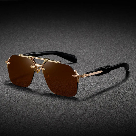 Aviator Zonnebril - UV400 Bescherming - Lichtgewicht Metalen Lijst