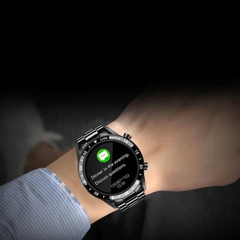 Slim herenhorloge | slanke business- en fitnesstracker