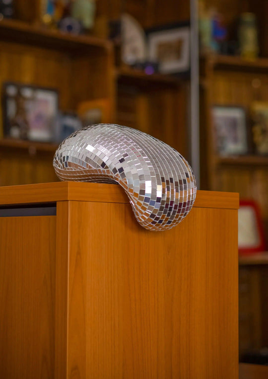 Décoration murale boule disco fondue