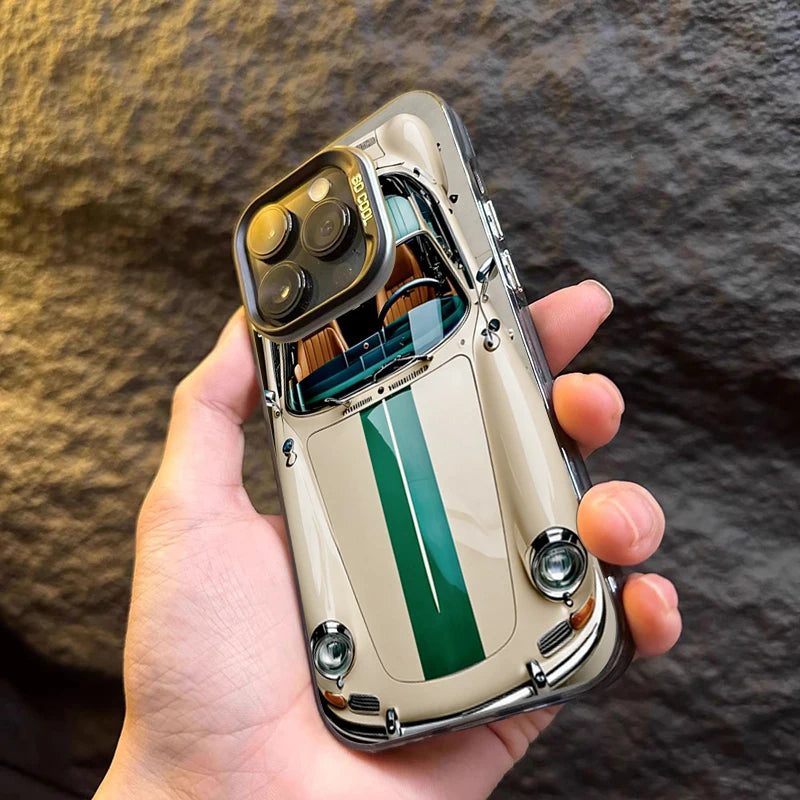 iPhone Case - Retro Sports Car Design