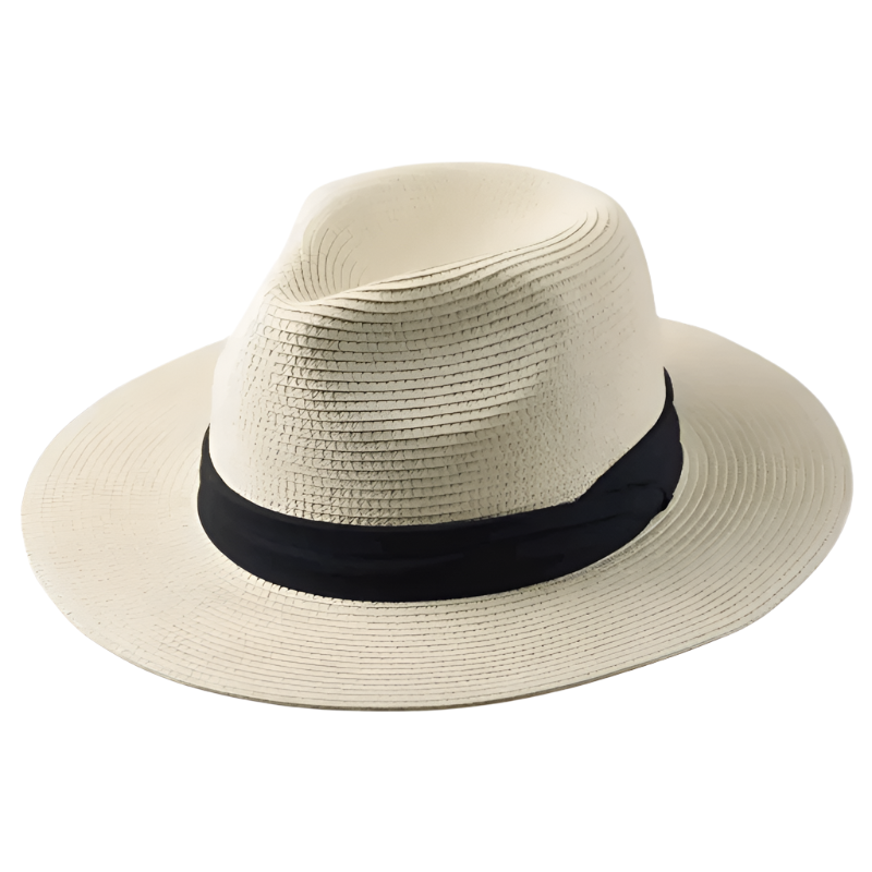 Cappello di Paglia Uomo Classico Estivo