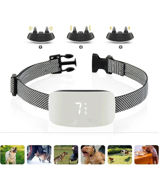 Automatic Anti-Barking Dog Collar – Rechargeable Waterproof Training Collar