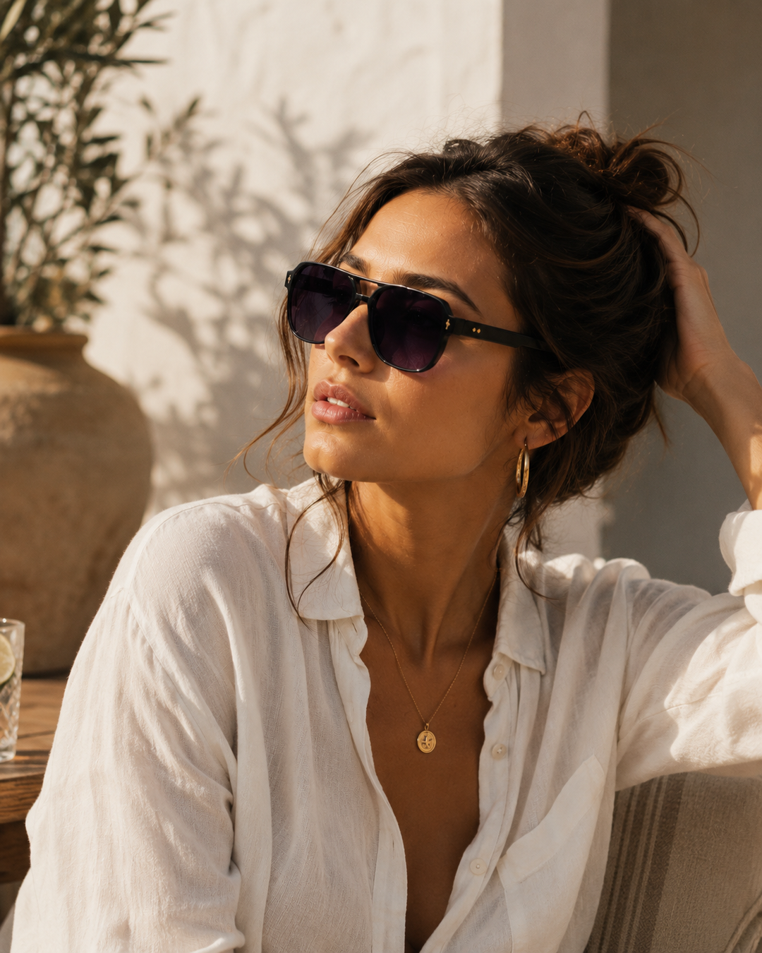 Occhiali da Sole Quadrati Vintage – UV400 Leggeri