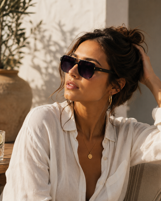 Occhiali da Sole Quadrati Vintage – UV400 Leggeri