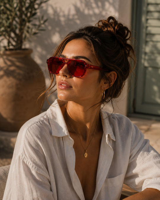 Occhiali da Sole Quadrati Vintage – UV400 Leggeri