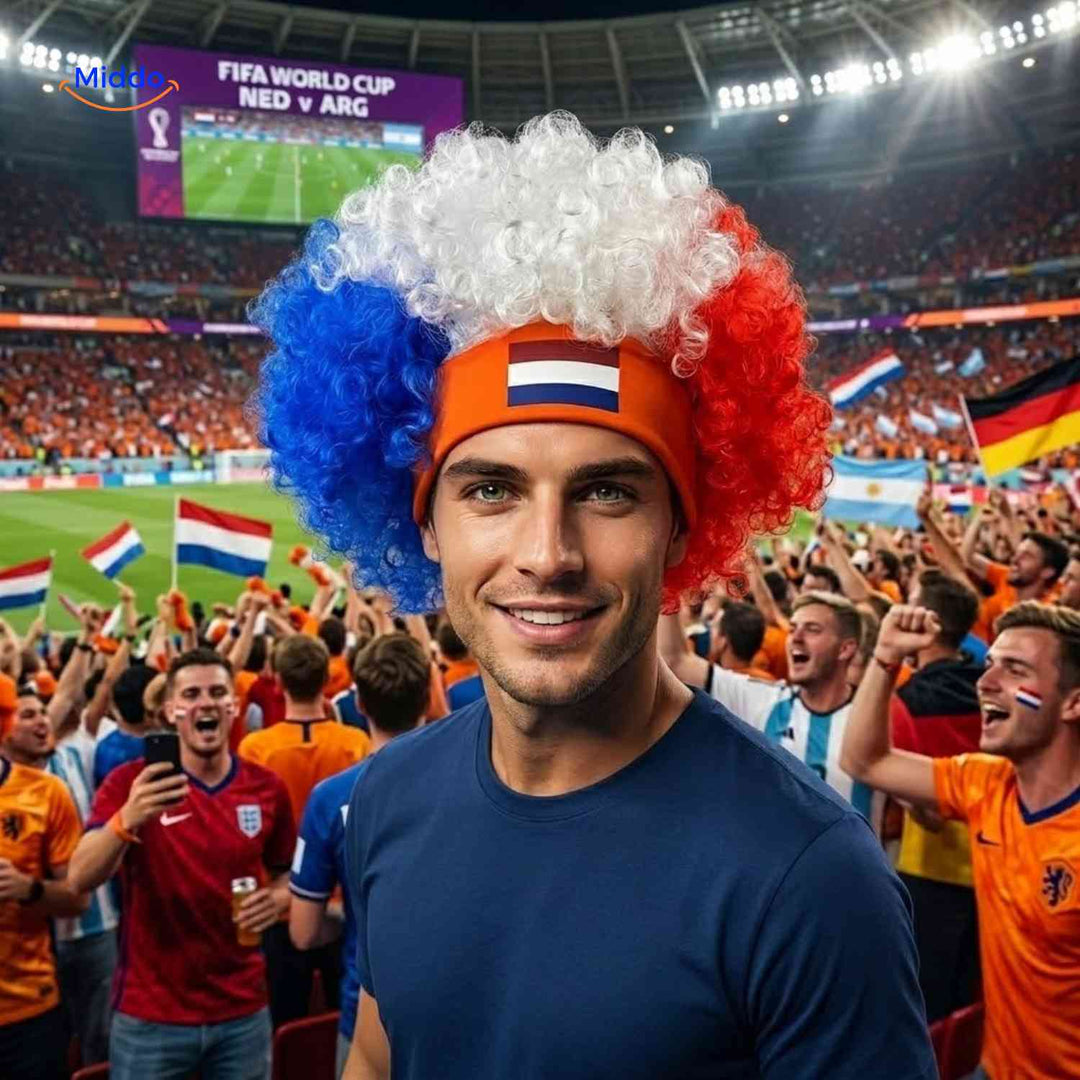 Supporterparyk Komfortabel Pandebånd - Fan Accessory til VM
