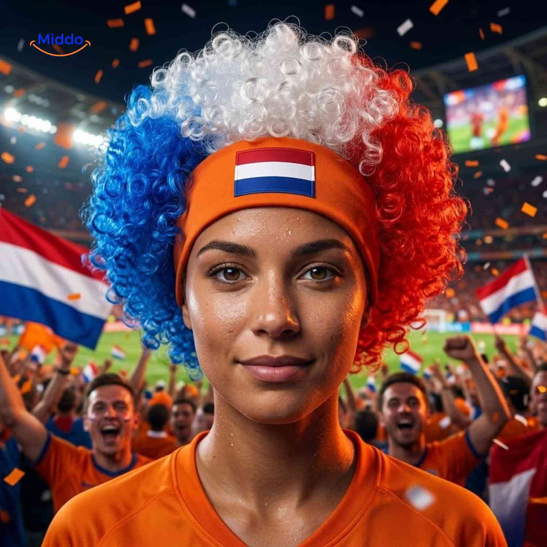 Supporterparyk Komfortabel Pandebånd - Fan Accessory til VM