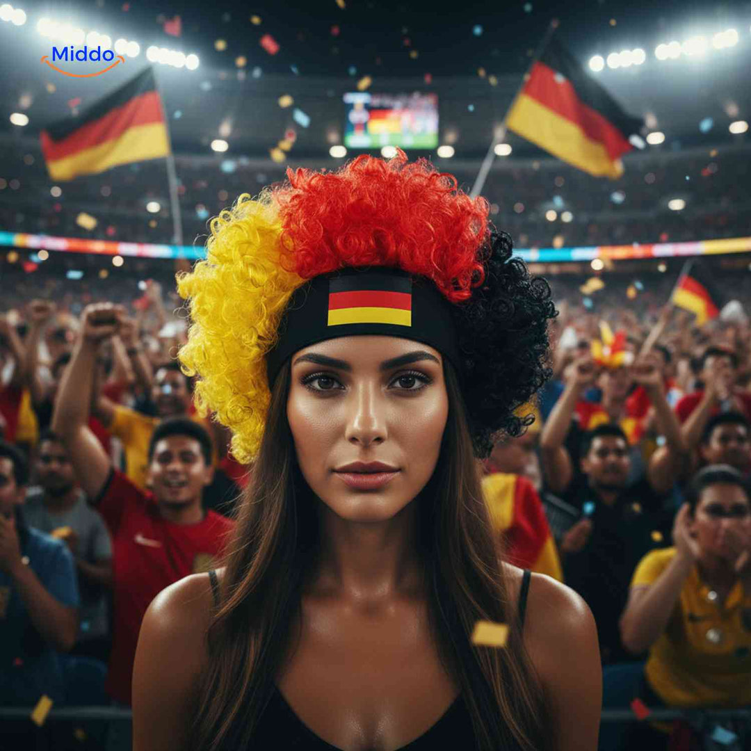 Supporterparyk Komfortabel Pandebånd - Fan Accessory til VM
