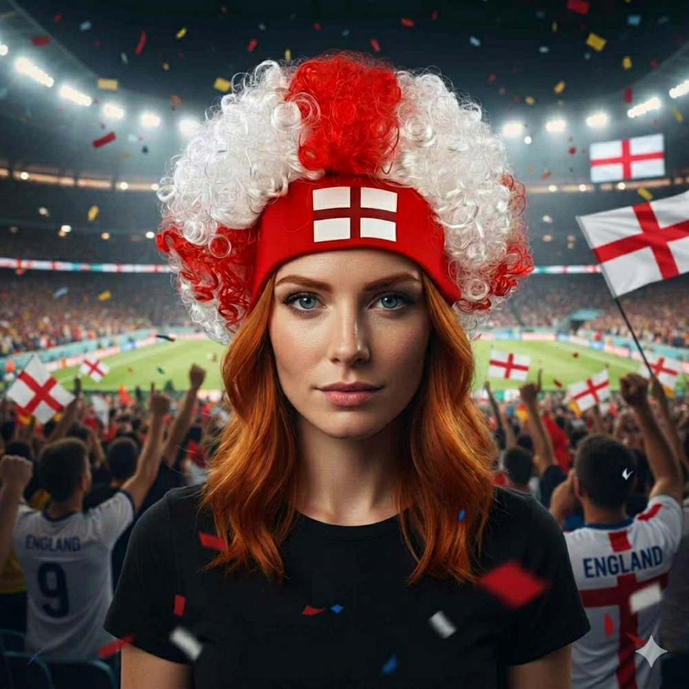 Supporterparyk Komfortabel Pandebånd - Fan Accessory til VM