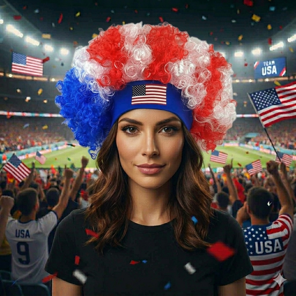Supporterparyk Komfortabel Pandebånd - Fan Accessory til VM