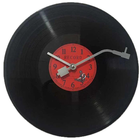 Horloge murale rétro en vinyle