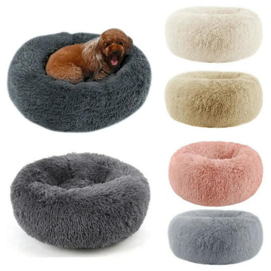Pluche Donut Hondenbed