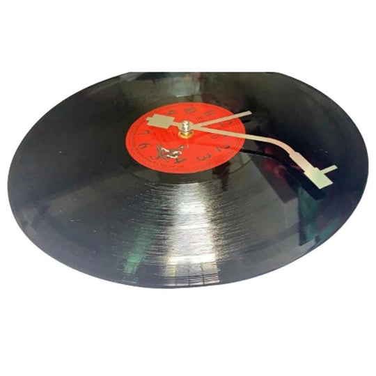 Horloge murale rétro en vinyle