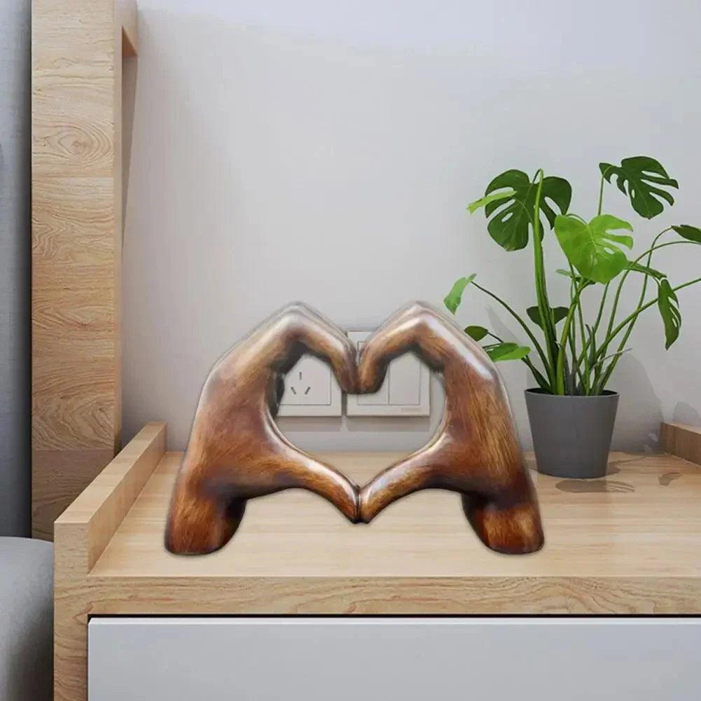 Heart Figurine Desk Decoration