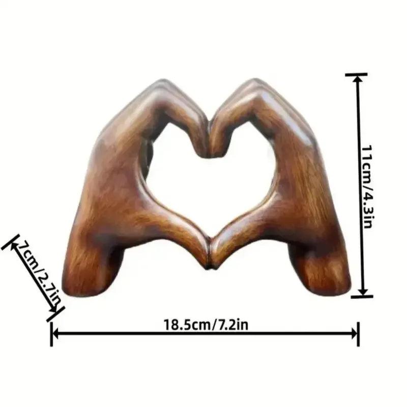 Heart Figurine Desk Decoration