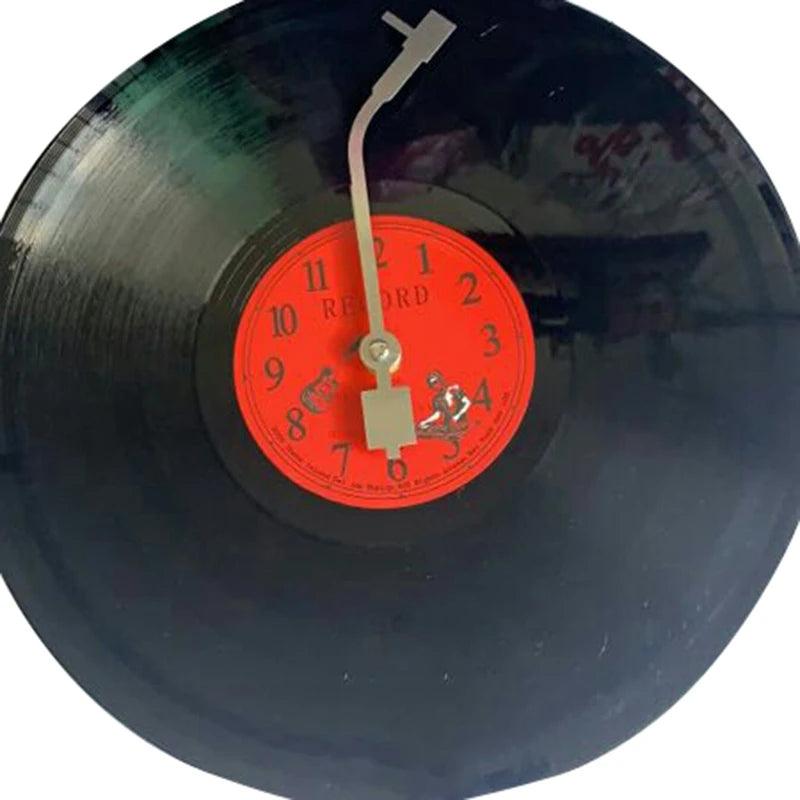 Horloge murale rétro en vinyle