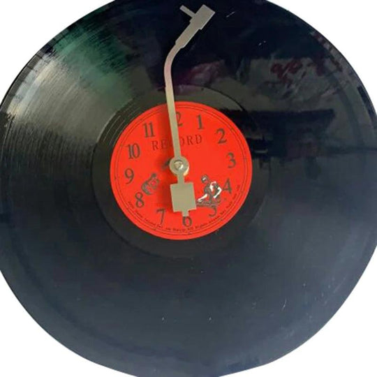Horloge murale rétro en vinyle