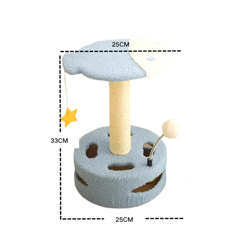 Krab & Speel Toren – Compact Krabplezier voor Elke Kat
