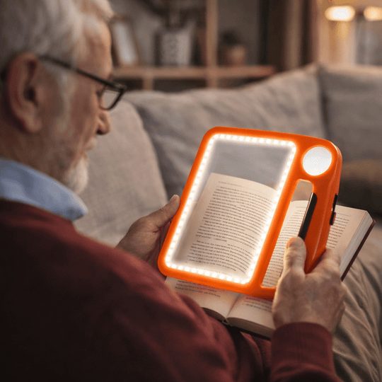 Lupa met LED Verlichting - 5x en 10x Vergroting Comfortabel Lezen