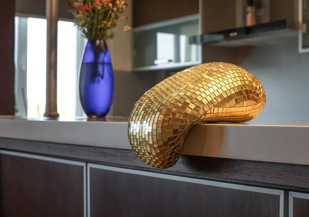 Décoration murale boule disco fondue