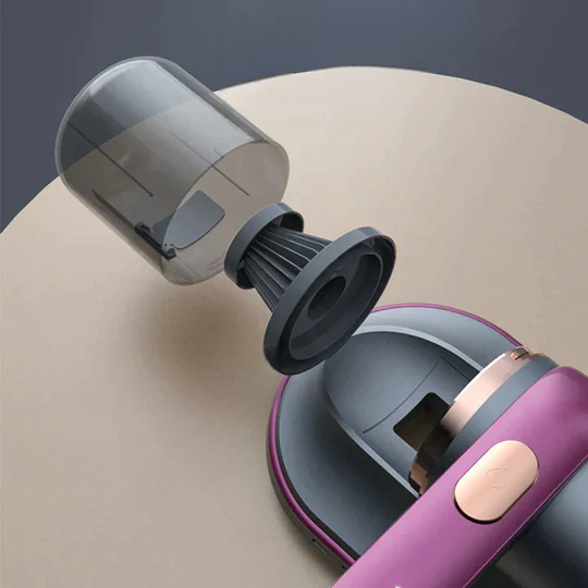 Portable wireless UV vacuum cleaner for home | Handheld cordless dust mite remover