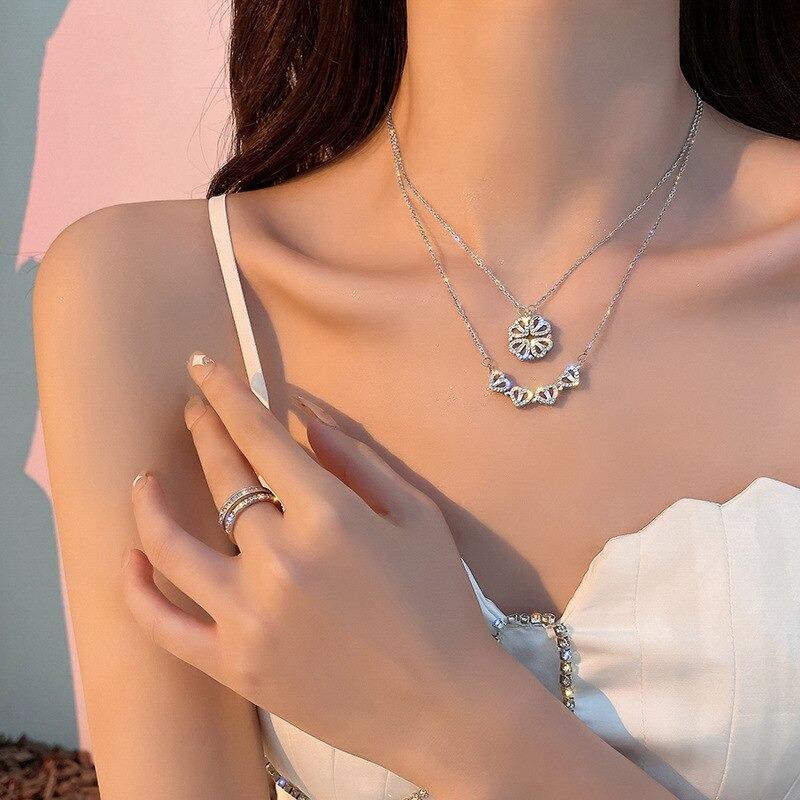 Clover Necklace – Luck, Love & Trust Around Your Neck