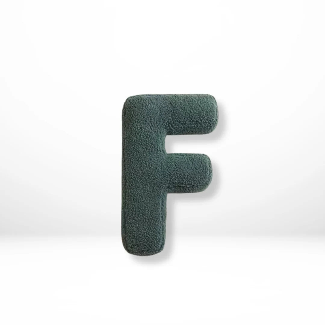 Alfabet Sierkussen Letter Design