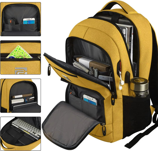 Anti-diefstal Laptop Rugzak met USB-oplaadpoort