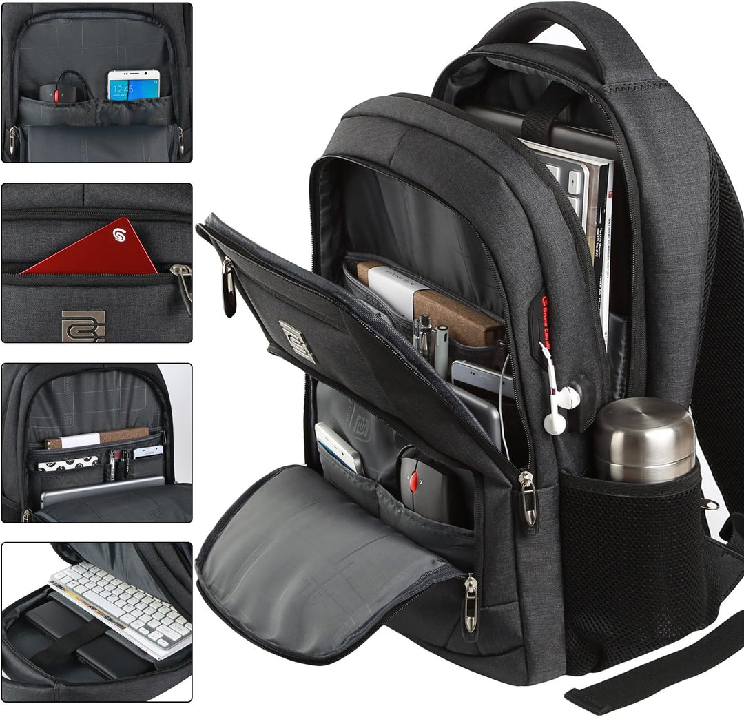 Anti-diefstal Laptop Rugzak met USB-oplaadpoort