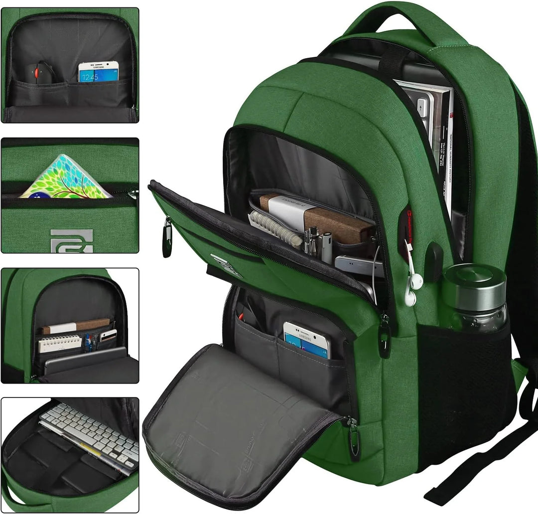 Anti-diefstal Laptop Rugzak met USB-oplaadpoort