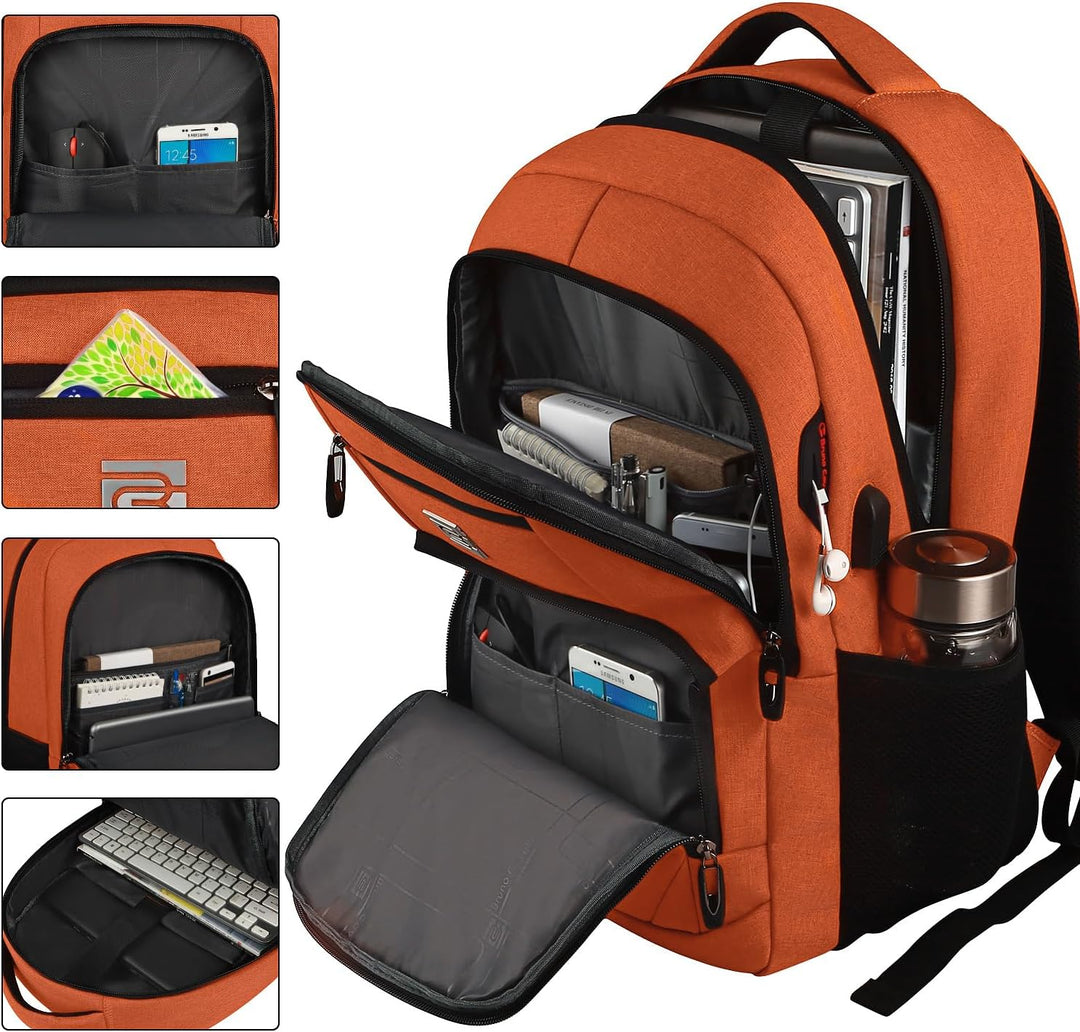 Anti-diefstal Laptop Rugzak met USB-oplaadpoort