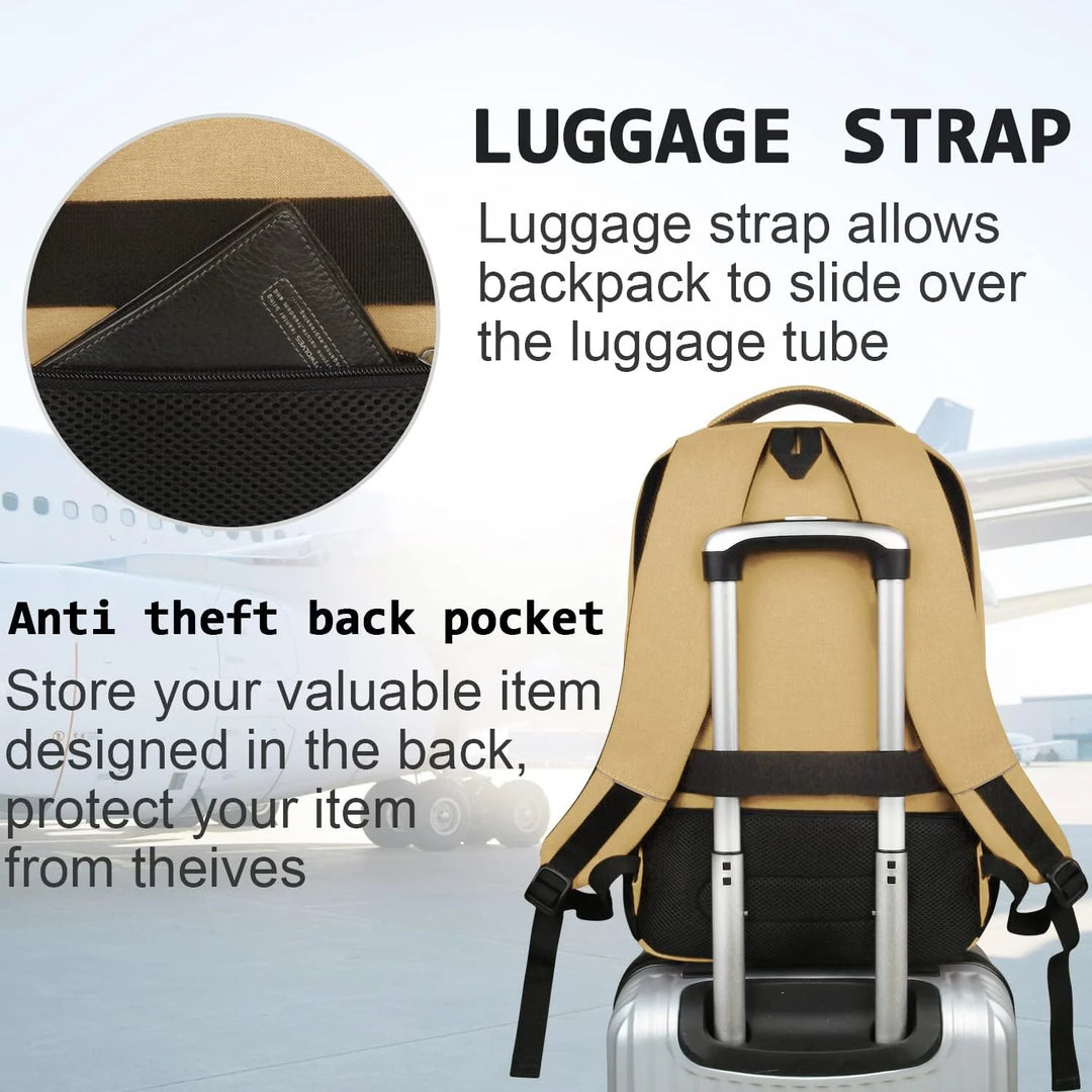 Anti-diefstal Laptop Rugzak met USB-oplaadpoort