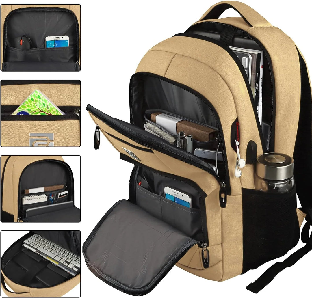 Anti-diefstal Laptop Rugzak met USB-oplaadpoort