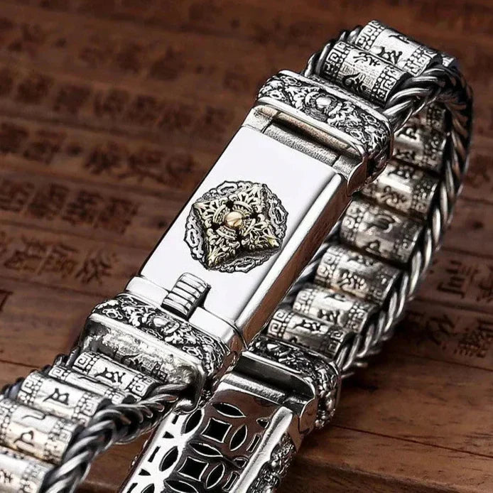 Armband – Zilverkleurig met Zes Symbolen