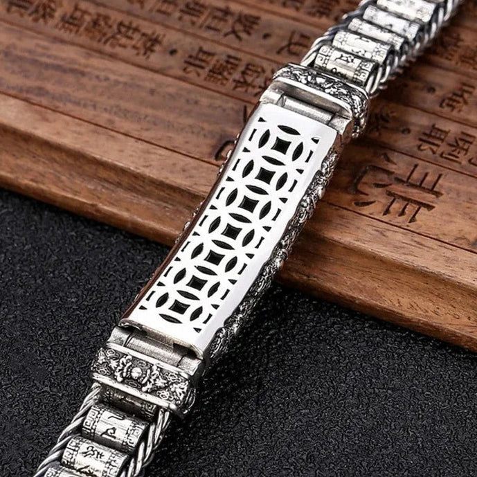 Armband – Zilverkleurig met Zes Symbolen