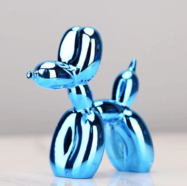 Ballonhond Sculptuur – Decoratief Beeld met Glanslaag