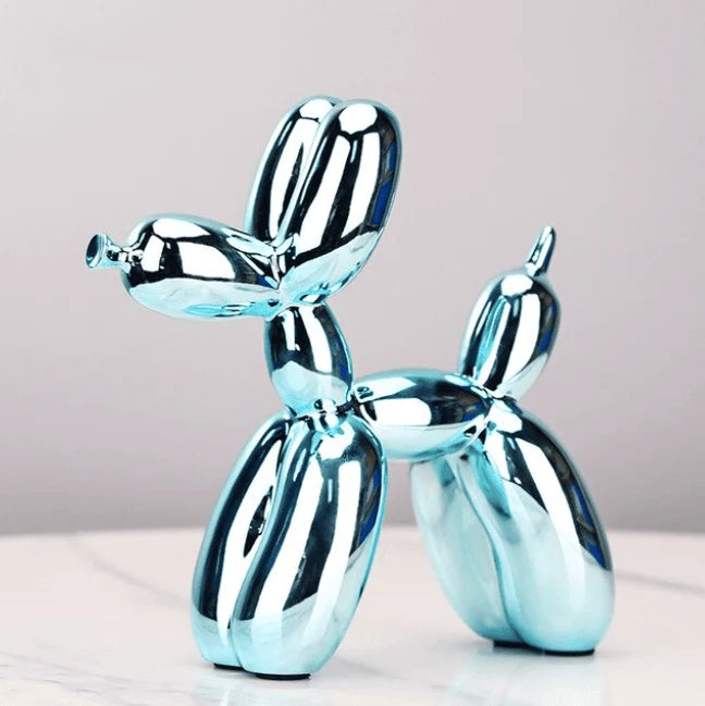 Ballonhond Sculptuur – Decoratief Beeld met Glanslaag
