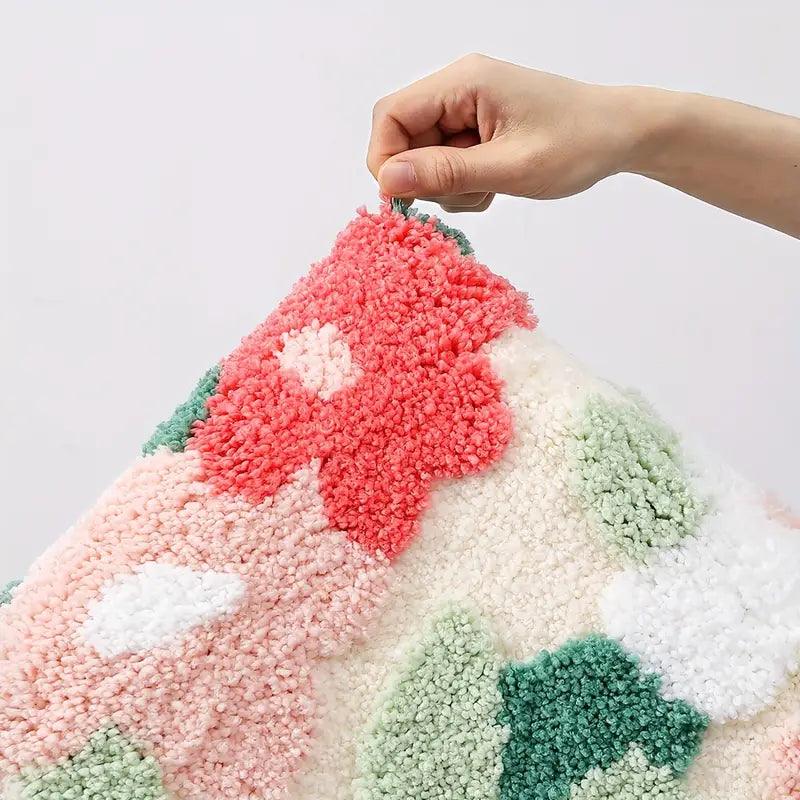 Modernes Luxus Komfort Blumen Teppich