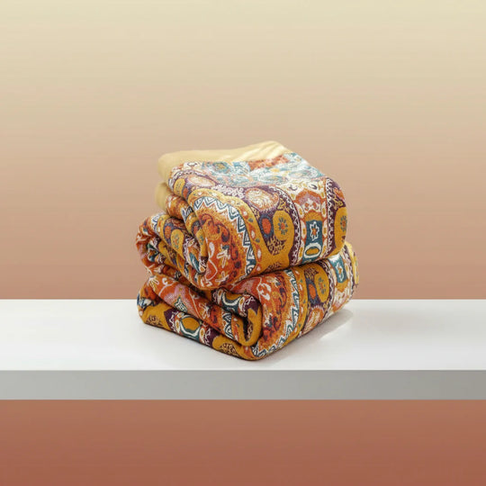 Boho omkeerbare koeldeken Comfort ademende slaap