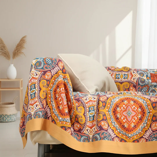 Boho omkeerbare koeldeken Comfort ademende slaap