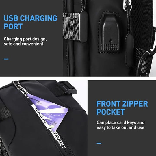 Crossbody Sling Tas – Compacte Schoudertas voor Dagelijks