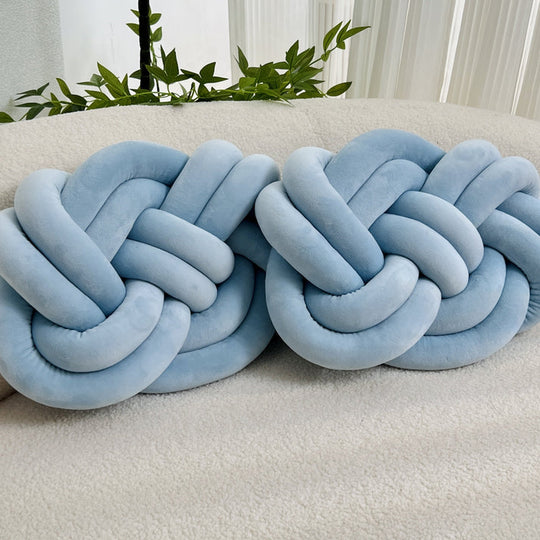 Set de 2 cojines decorativos de felpa