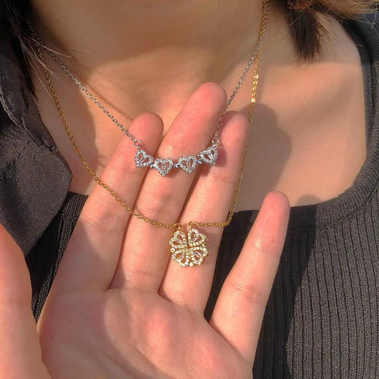 Clover Necklace – Luck, Love & Trust Around Your Neck