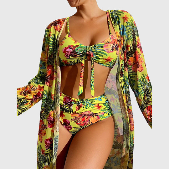 Dames Bikini Set met Halternek - Vierwegstretch