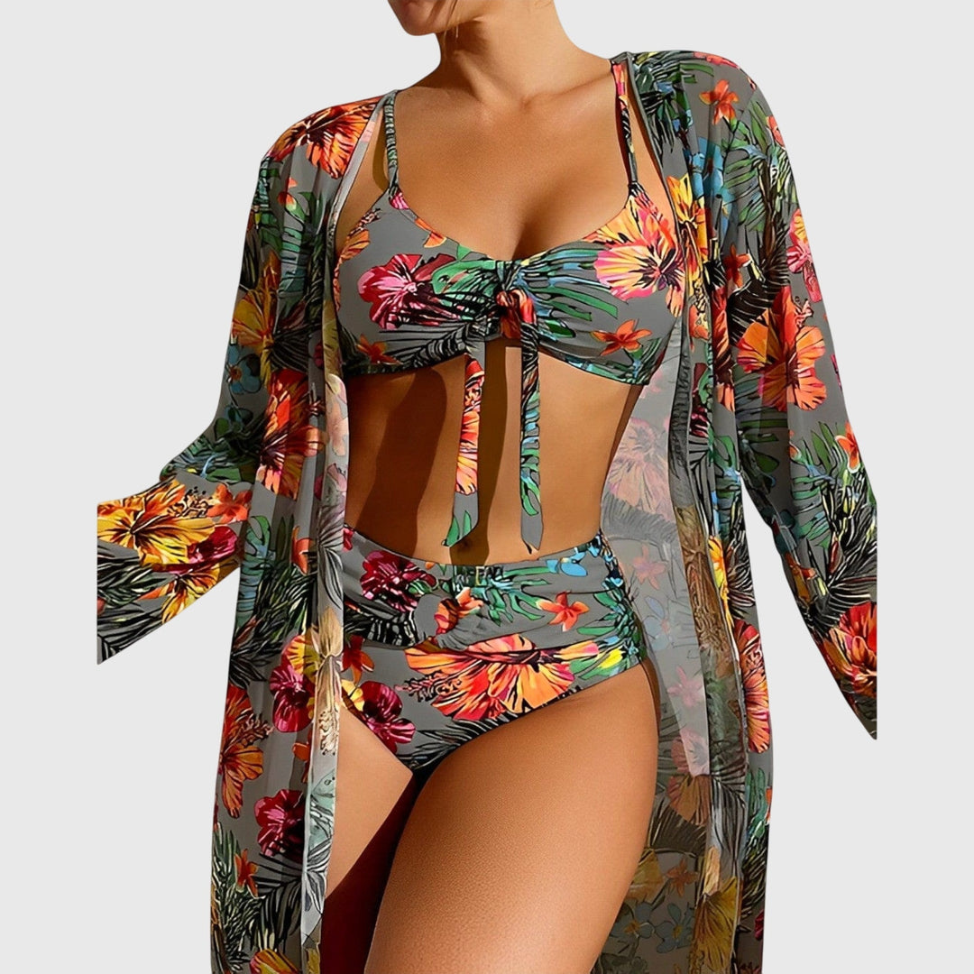 Dames Bikini Set met Halternek - Vierwegstretch