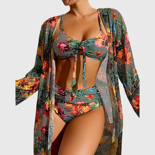 Dames Bikini Set met Halternek - Vierwegstretch